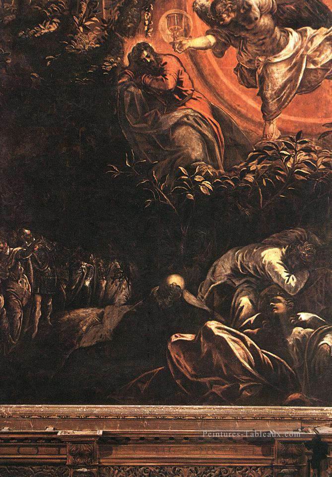 La prière dans le jardin italien Renaissance Tintoretto Peintures à l'huile